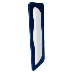 Miroir mural Theodor bleu 60x4x160 cm – Design moderne et lignes épurées