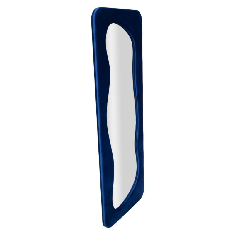 Miroir mural Theodor bleu 60x4x160 cm – Design moderne et lignes épurées