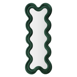 Miroir mural Monica vert 58x4x160 cm – Élégance naturelle et présence harmonieuse