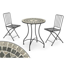 Table avec 2 chaises...