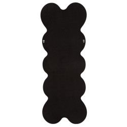 Miroir mural Noir Monica 58x4x160 cm (miroir 39x124 cm) – Chic intense et design sobre