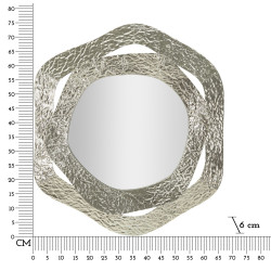 Miroir mural Aury 66x6x75 cm – Style raffiné et allure contemporaine