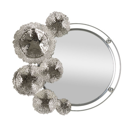 Miroir mural Kandi 85x7x80,6 cm – Design audacieux et brillance sculpturale