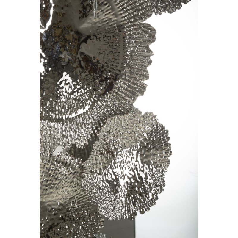 Miroir mural Kandi 85x7x80,6 cm – Design audacieux et brillance sculpturale