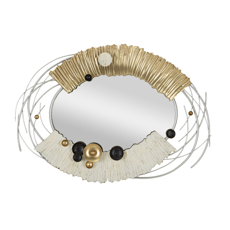 Miroir mural Klee 114x7x81 cm – Présence monumentale et sophistication artistique