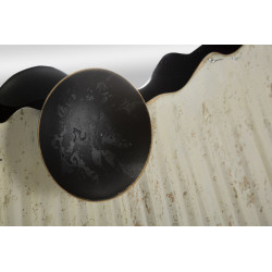 Miroir mural Klee 114x7x81 cm – Présence monumentale et sophistication artistique