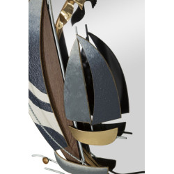 Miroir mural Vele 71x8x64 cm – Lignes modernes et allure haut de gamme