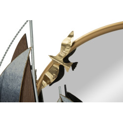 Miroir mural Vele 71x8x64 cm – Lignes modernes et allure haut de gamme