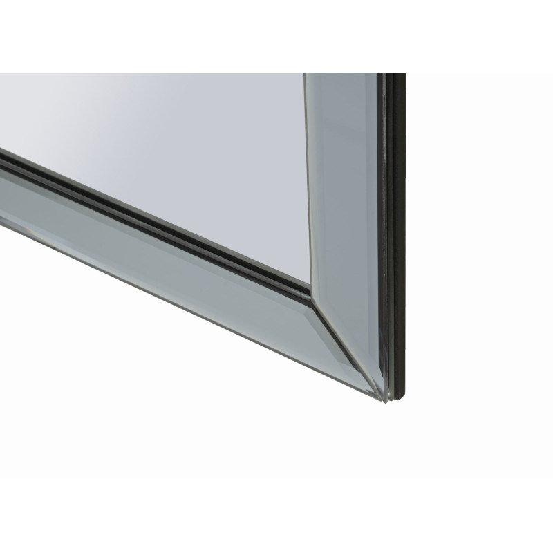 Miroir mural Ankara gris 85x1x100 cm (miroir 78x93 cm) – Minimalisme chic et design contemporain