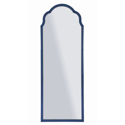 Miroir mural Bleu Tangier 55x2x150 cm (miroir 49x144 cm) – Reflets marins et style raffiné