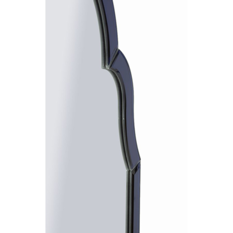 Miroir mural Bleu Tangier 47x1x80 cm (miroir 41x74 cm) – Minimalisme chic et éclat apaisant