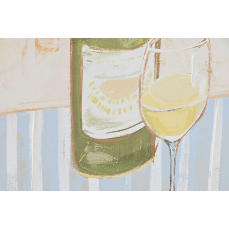 Cadre Home ESPRIT Jaune Bleu méditerranéen 60 x 4 x 80 cm (4 Unités)