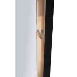 Miroir mural Tangier rose 55x2x150 cm (miroir 49x144 cm) – Touche romantique et modernité lumineuse