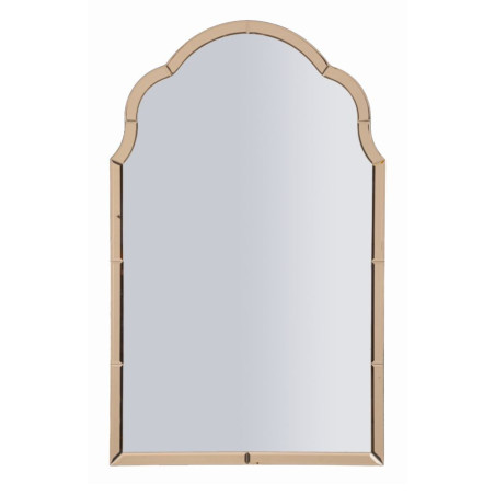 Miroir mural Tangier rose 62x1x100 cm (miroir 55x94 cm) – Élégance colorée et sophistication subtile