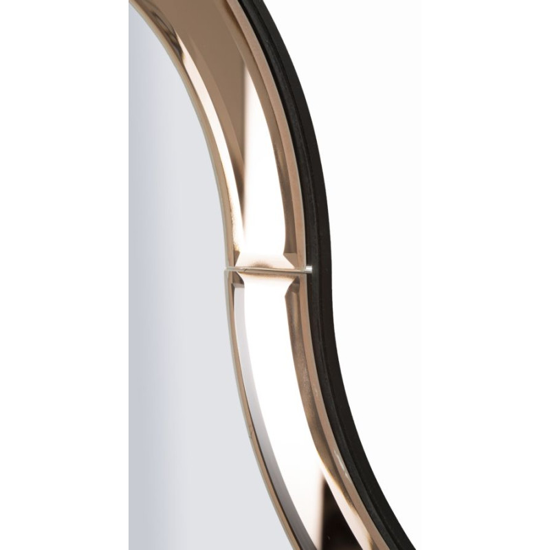 Miroir mural Tangier rose 62x1x100 cm (miroir 55x94 cm) – Élégance colorée et sophistication subtile