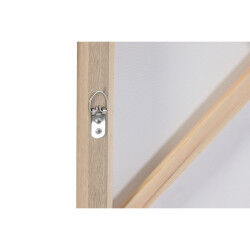 Cadre Home ESPRIT Jaune Beige Cottage 80 x 4 x 80 cm (2 Unités)
