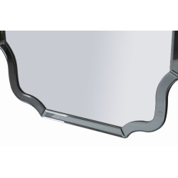 Miroir mural Istanbul gris 60x1x90 cm (miroir 54x84,5 cm) – Élégance minimaliste et allure moderne