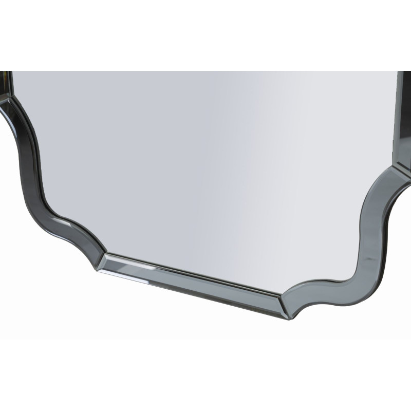 Miroir mural Istanbul gris 60x1x90 cm (miroir 54x84,5 cm) – Élégance minimaliste et allure moderne