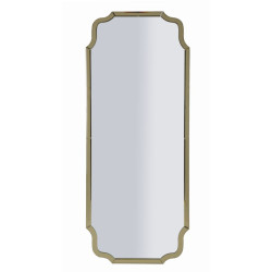 Miroir mural Istanbul or 60x2x150 cm (miroir 54x143,5 cm) – Prestige doré et éclat luxueux