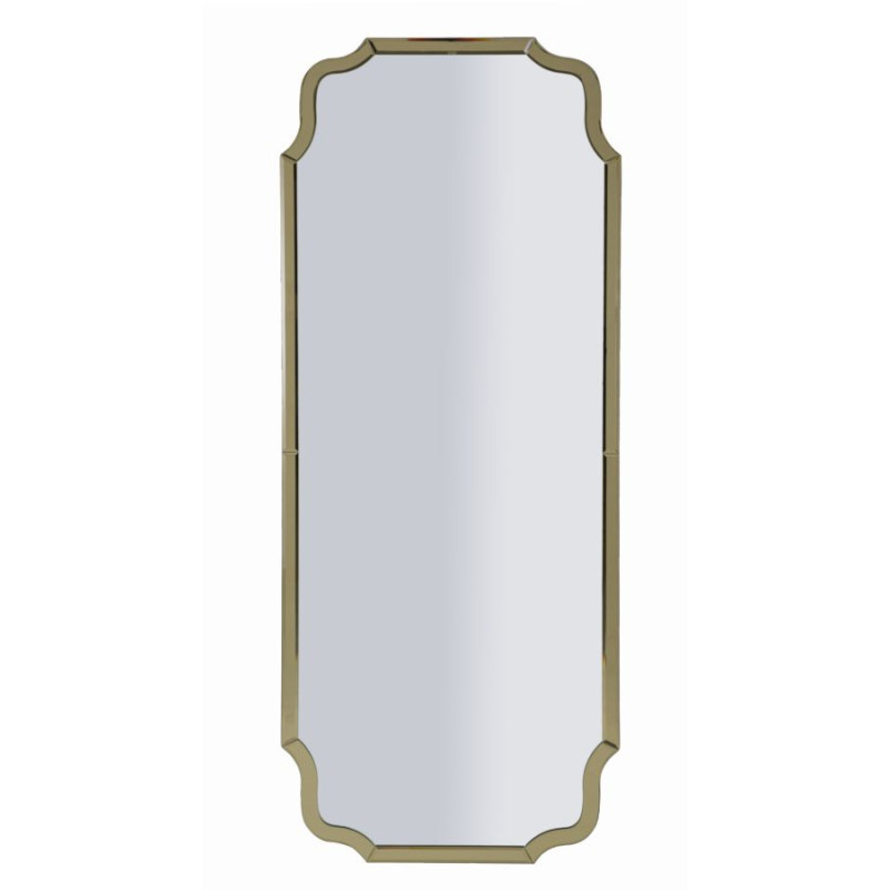 Miroir mural Istanbul or 60x2x150 cm (miroir 54x143,5 cm) – Prestige doré et éclat luxueux