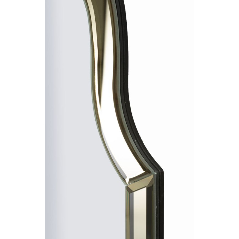 Miroir mural Istanbul or 60x1x90 cm (miroir 54x84,5 cm) – Raffinement doré et design épuré