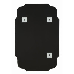 Miroir mural Istanbul or 60x1x90 cm (miroir 54x84,5 cm) – Raffinement doré et design épuré