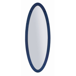 Miroir mural Bleu Oslo 55x2x150 cm (miroir 42,5x137,5 cm) – Harmonie bleue et élégance contemporaine