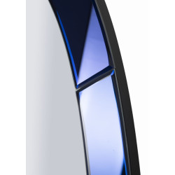 Miroir mural Bleu Oslo 55x2x150 cm (miroir 42,5x137,5 cm) – Harmonie bleue et élégance contemporaine