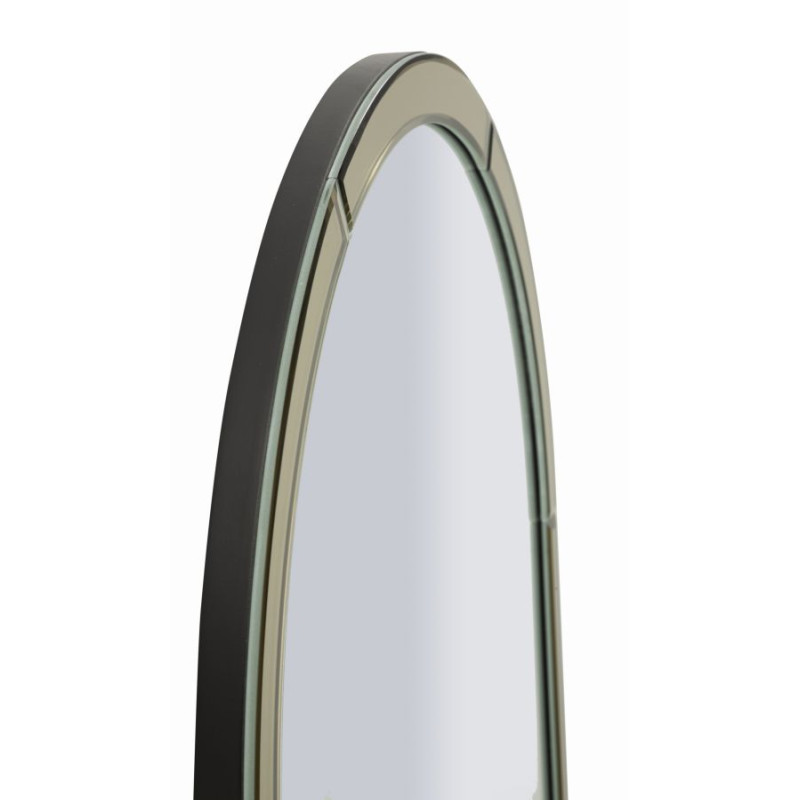 Miroir mural Baku gold 55x2x150 cm (miroir 49x144 cm) – Luxe doré et style sophistiqué