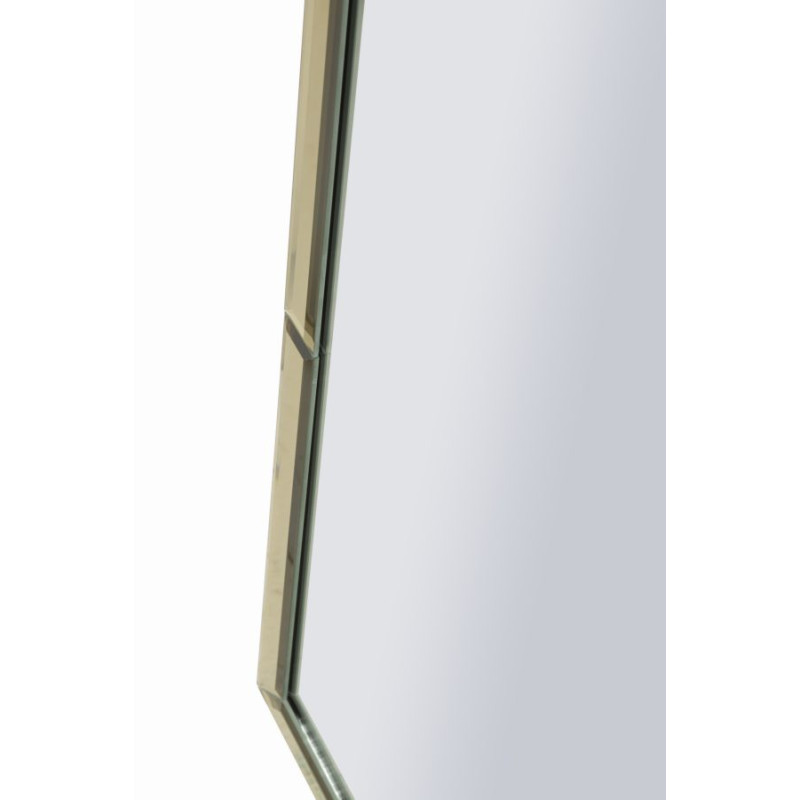 Miroir mural Baku gold 55x2x150 cm (miroir 49x144 cm) – Luxe doré et style sophistiqué