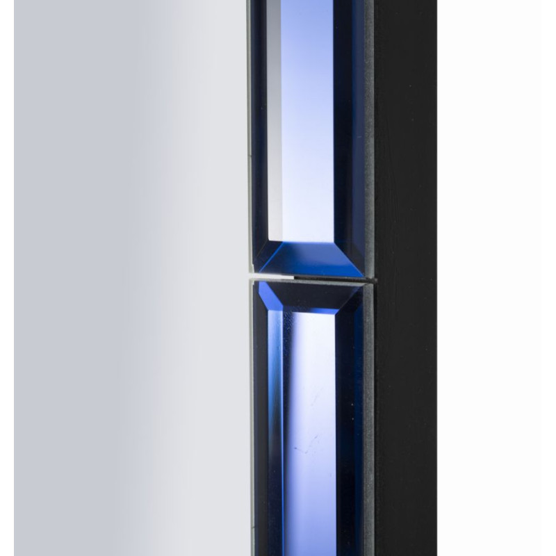 Miroir mural Bleu Berlin 55x2x150 cm (miroir 49x143,5 cm) – Couleur apaisante et design contemporain