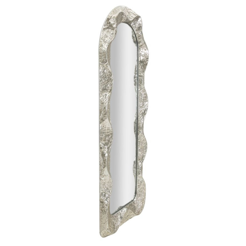 Miroir mural Argelux Arc 61x6,5x160 cm (miroir 39x135 cm) – Élégance sculpturale et luxe contemporain