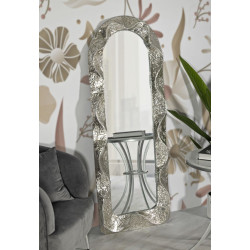 Miroir mural Argelux Arc 61x6,5x160 cm (miroir 39x135 cm) – Élégance sculpturale et luxe contemporain