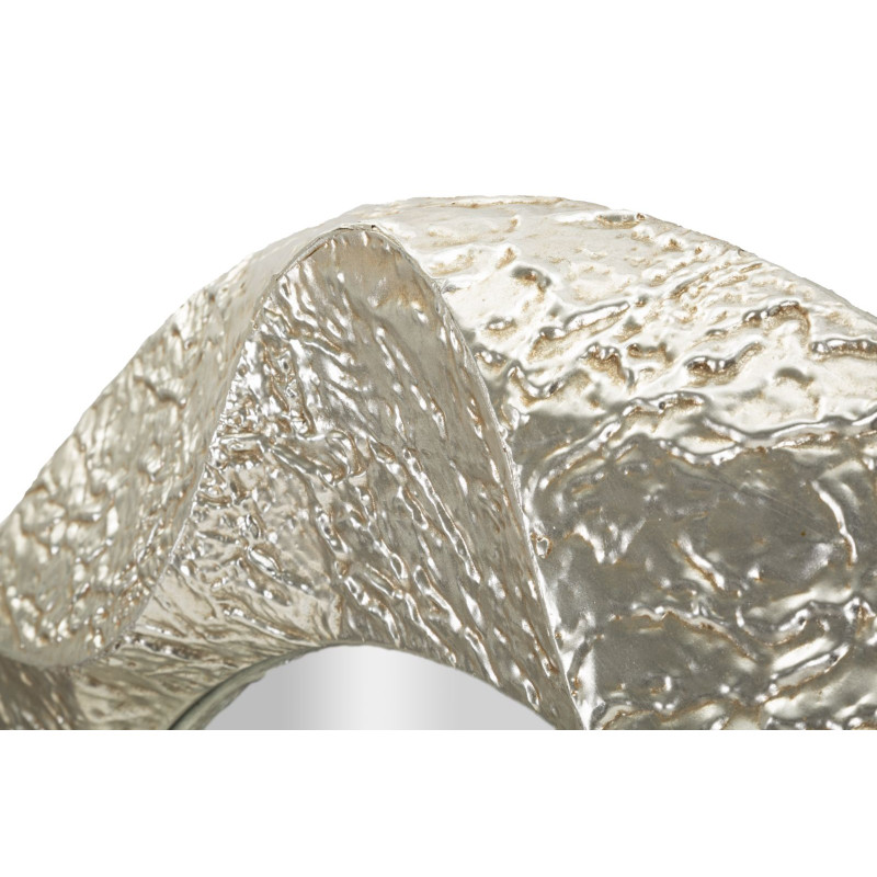 Miroir rond Argelux Ø104x7 cm (miroir Ø70 cm) – Grande présence et raffinement circulaire