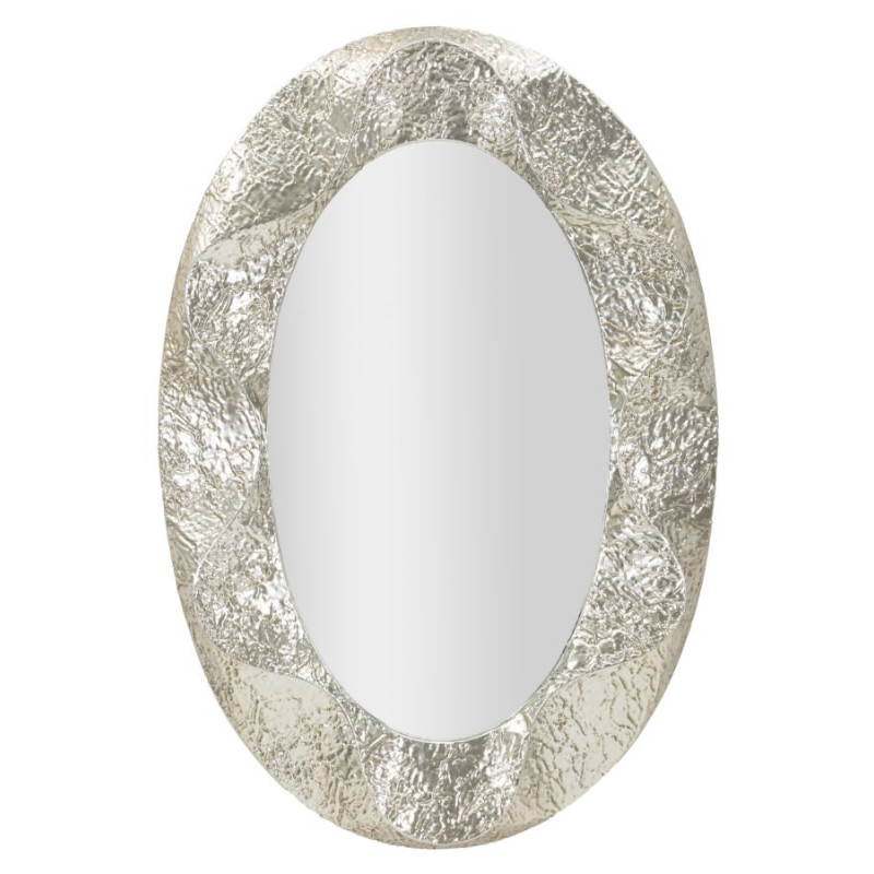 Miroir ovale Argelux 87,5x6,5x128 cm (miroir 55x93 cm) – Élégance harmonieuse et luxe discret