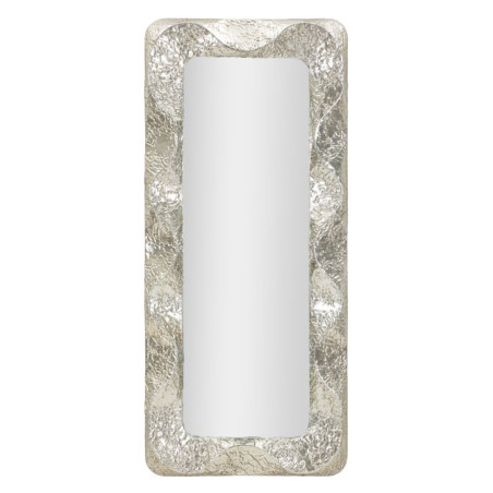 Miroir rectangulaire Argelux 70x6,5x160,5 cm (miroir 44x134 cm) – Style contemporain et sophistication raffinée