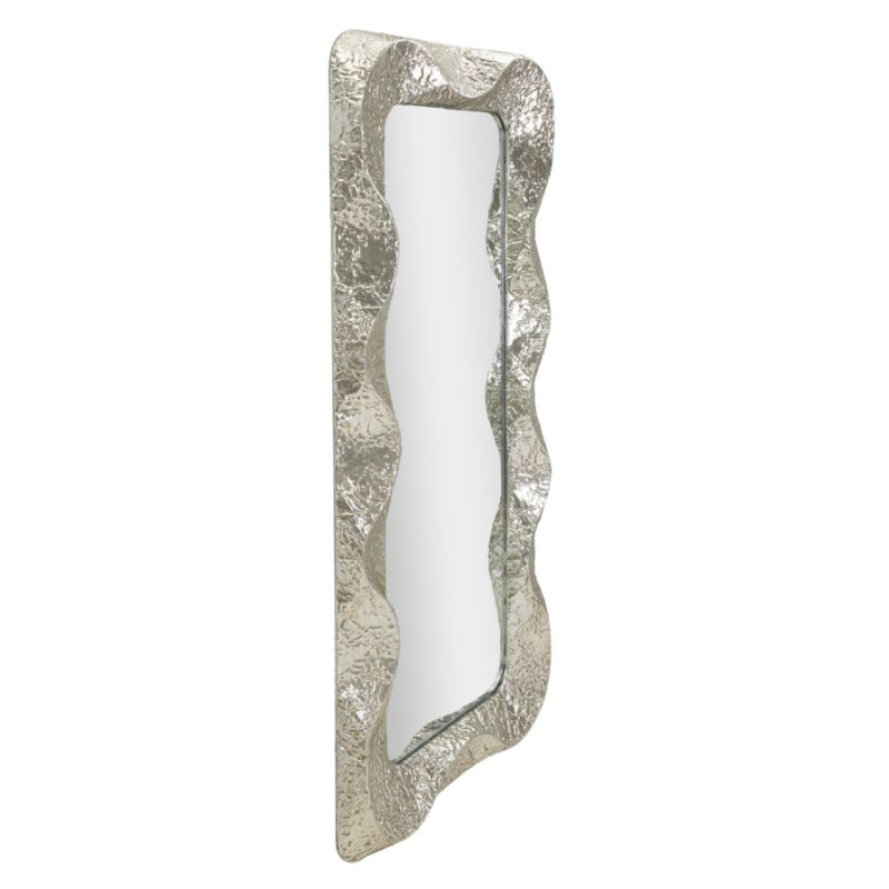 Miroir rectangulaire Argelux 70x6,5x160,5 cm (miroir 44x134 cm) – Style contemporain et sophistication raffinée