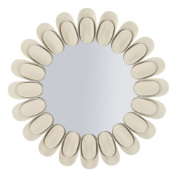 Miroir mural Dune double Ø85x6 cm (miroir Ø50 cm) – Design double et modernité luxueuse