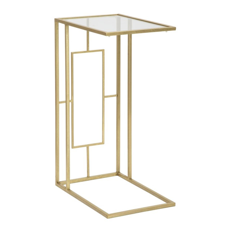 Table de canapé C 40,5x25,5x60 cm – Minimalisme pratique et finition élégante