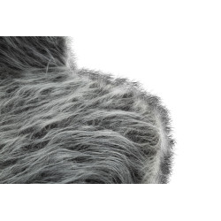 Canapé Hacil gris 134x54x77 cm – Sobriété moderne et confort raffiné