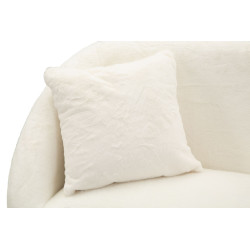 Canapé Soffy avec coussins 137x69x79 cm – Confort enveloppant et style haut de gamme