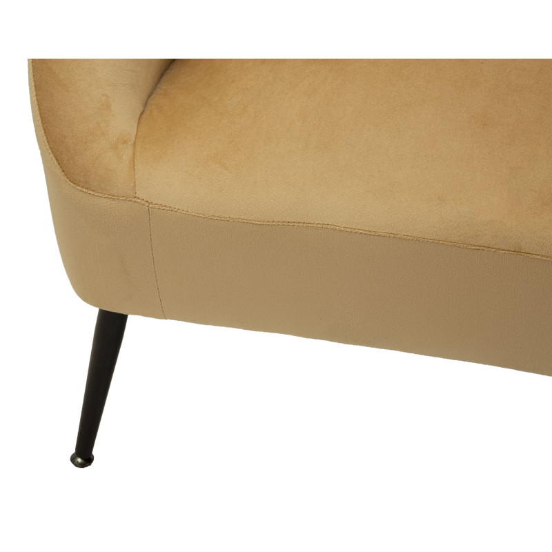 Canapé Browy avec coussins 137x69x79 cm – Présence chaleureuse et confort luxueux