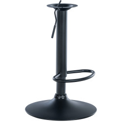 Cadre XL pour tabouret de bar 8 x 8 cm noir