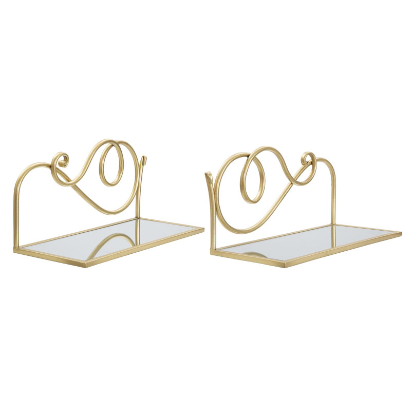 Étagères Murales de Chevet – Duo Minimaliste 41,5 x 18 x 20,5 cm