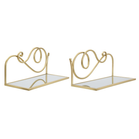 Étagères Murales de Chevet – Duo Minimaliste 41,5 x 18 x 20,5 cm