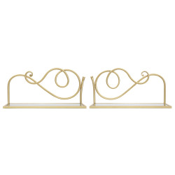 Étagères Murales de Chevet – Duo Minimaliste 41,5 x 18 x 20,5 cm