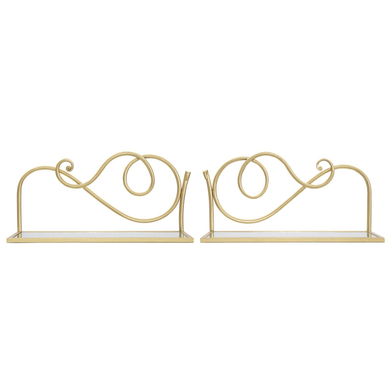 Étagères Murales de Chevet – Duo Minimaliste 41,5 x 18 x 20,5 cm