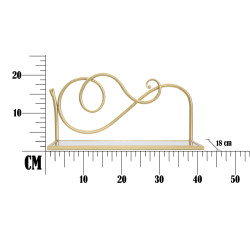 Étagères Murales de Chevet – Duo Minimaliste 41,5 x 18 x 20,5 cm