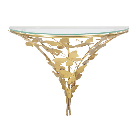 Table de Chevet Murale Papillons – Légèreté Aérienne 44,5 x 24,5 x 34,5 cm