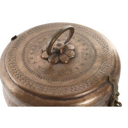 Boîte à bijoux Home ESPRIT Cuivre Laiton 25 x 25 x 10 cm